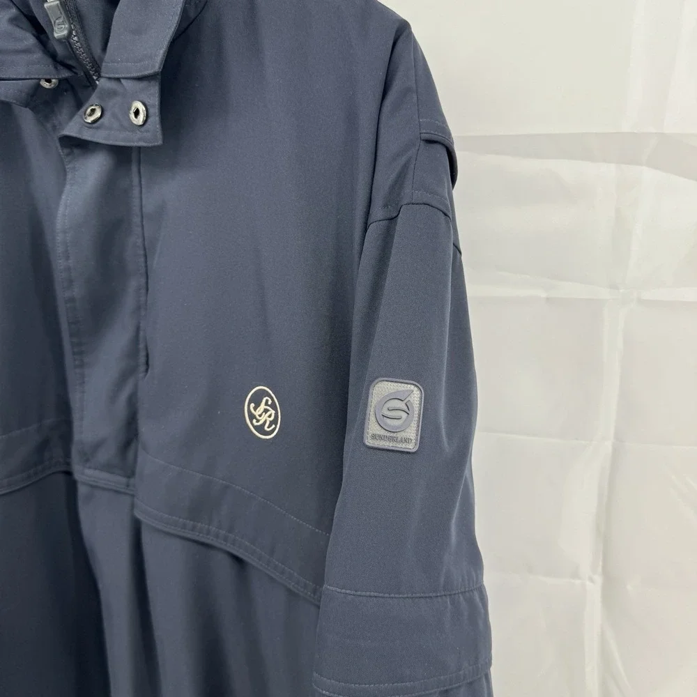 Sunderland of Scotland Weatherbeater Rain Jacket Navy Blue Large Scotland Golf